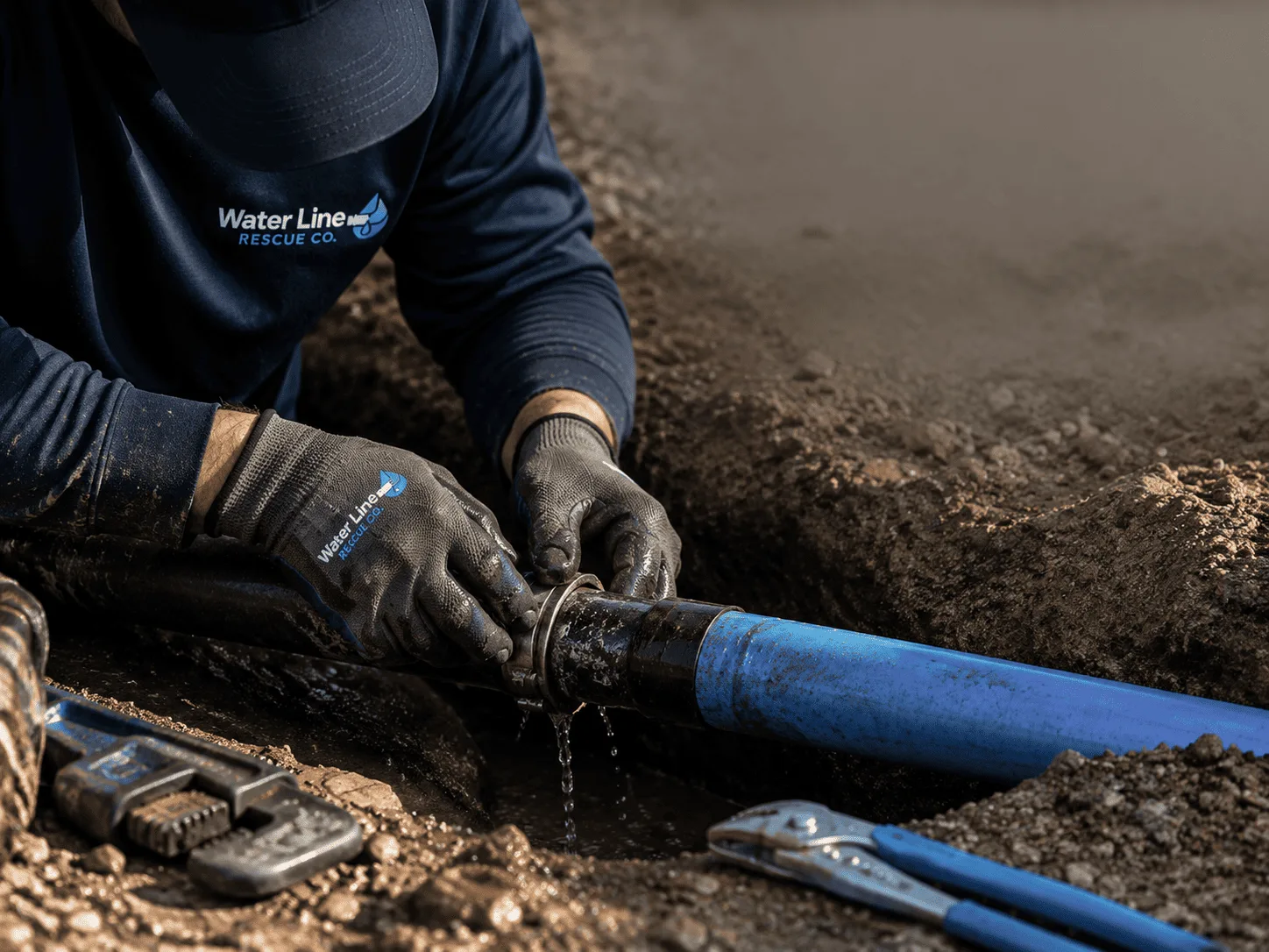 Why choose Water Line Repair in Hudson, KS